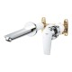 Εντοιχισμένη Μπαταρία Νιπτήρα 2 Οπών Grohe Bauedge 20474001 Ορειχάλκινη Χρωμέ Εντοιχισμένη Μπαταρία Νιπτήρα 2 Οπών Grohe Bauedge 20474001 Ορειχάλκινη Χρωμέ