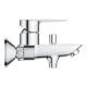 Μπαταρία Λουτρού Grohe Bauedge New 23604001 Ορειχάλκινη Χρωμέ Μπαταρία Λουτρού Grohe Bauedge New 23604001 Ορειχάλκινη Χρωμέ
