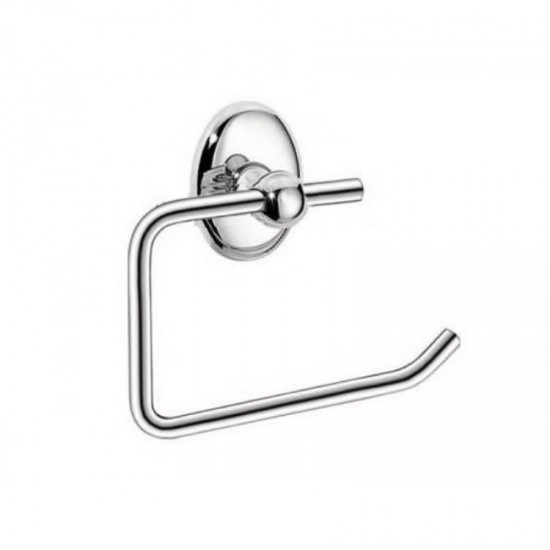 Χαρτοθήκη Μπάνιου Ορειχάλκινη Χρωμέ Oval 8096 Sanco