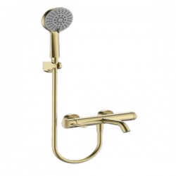 Μπαταρία Λουτρού Αναμεικτική Eveberg Abacus Χρυσό Ματ Μπαταρία Λουτρού Αναμεικτική Eveberg Abacus Χρυσό Ματ