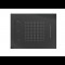 Ορθογώνια Κεφαλή Ντουζ 63x48cm Spin Temptation E044189-411 Black brushed