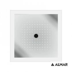 Τετράγωνη Κεφαλή Ντουζ 47x47 cm Almar Rainbow + Rain Icicle E044275-100 + E106000 Χρωμέ