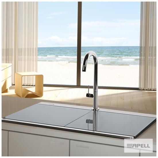 Νεροχύτης Ένθετος Apell Iris 9320-110 89.7x51 Inox Σατινέ Νεροχύτης Ένθετος Apell Iris 9320-110 89.7x51 Inox Σατινέ