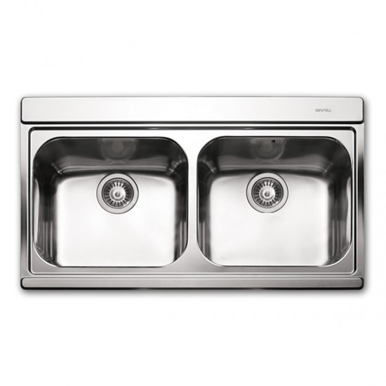 Νεροχύτης Ένθετος Apell Iris 9320-110 89.7x51 Inox Σατινέ Νεροχύτης Ένθετος Apell Iris 9320-110 89.7x51 Inox Σατινέ