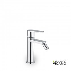 Μπαταρία Μπιντέ Armando Vicario Glam Chrome 610015-100 Χρωμέ Με Βαλβίδα Clic-Clac 