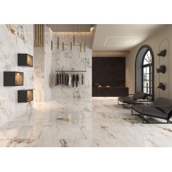 Πλακάκι Barnaby White Pulido 60x120 Λευκό Γυαλιστερό