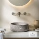 Μαρμάρινος Νιπτήρας Επιτραπέζιος Φ42cm Fossil Opus Marble DR42-423 Tundra Grey Μαρμάρινος Νιπτήρας Επιτραπέζιος Φ42cm Fossil Opus Marble DR42-423 Tundra Grey