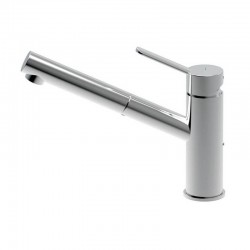 Μπαταρία Κουζίνας La Torre Newpro 42181-100 με Ντους Χρωμέ