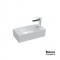 Επικαθήμενος Νιπτήρας Πορσελάνης Bianco Ceramica Tetra N 32051-300 51x25cm