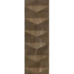 Πλακάκι Μπάνιου Charme 3D Mix Dark Β' 25x75 Gardenia Orchidea 44514 Γυαλιστερό