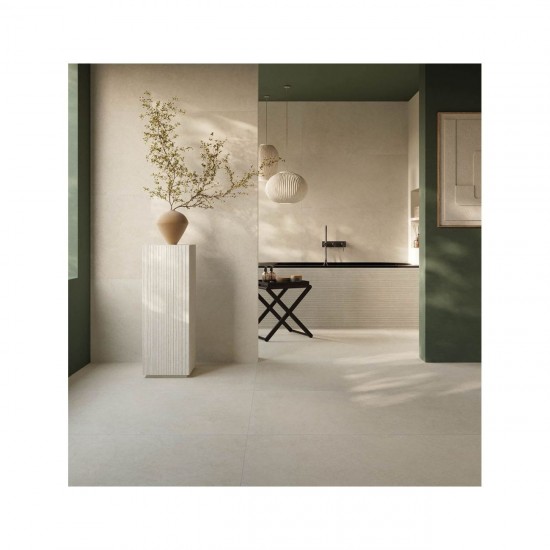 Πλακάκι Crema Luna Pearl Bambus Matt 60Χ120 Κρέμα Decor