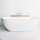 Μπανιέρα ελεύθερης τοποθέτησης Sirene Cusco 155x75cm Λευκό Ματ Μπανιέρα ελεύθερης τοποθέτησης Sirene Cusco 155x75cm Λευκό Ματ