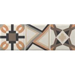Outlet Πλακάκι Hidraulico Beige Α' 21x61cm Μπεζ Ματ