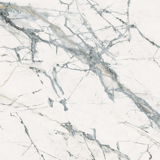 Πλακάκι The Room Invisible White B' Ret. LP 120x120 Λευκό σε Στυλ Μαρμάρου Imola Ceramica