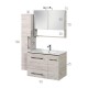 Στήλη Μπάνιου MDF Ακρυλικό Mabo Dual M Σε 5 Χρώματα 30x30x160 cm Στήλη Μπάνιου MDF Ακρυλικό Mabo Dual M Σε 5 Χρώματα 30x30x160 cm