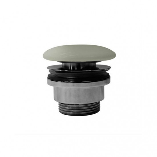 Βαλβίδα νιπτήρος ελεύθερης ροής με κεραμική τάπα GSI PVC-520 Creta