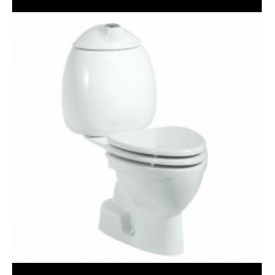 Λεκάνη Παιδική Creavit Λευκή με Καζανάκι και Κάλυμμα Χ.Π. Πισωστόμια (CK 3100)