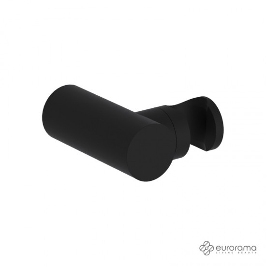 Επιτοίχια Βάση Τηλεφώνου La Torre R0488-400 Black Matt