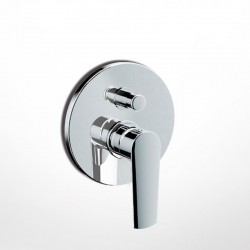 Μίκτης Εντοιχισμού 2 Εξόδων Eurorama Klint Chrome 142030-100 Χρωμέ 