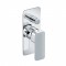 Μίκτης Εντοιχισμού 2 Εξόδων Eurorama Quadra Chrome 144030SL-100 Χρωμέ 