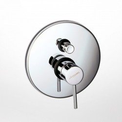 Μίκτης Εντοιχισμού 2 εξόδων Eurorama Tonda Chrome 145030-100 Χρωμέ