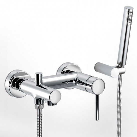 Μπαταρία Λουτρού Αναμεικτική Eurorama Tonda Chrome 145210DE-100 Χρωμέ Μπαταρία Λουτρού Αναμεικτική Eurorama Tonda Chrome 145210DE-100 Χρωμέ