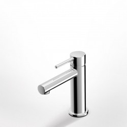 Μπαταρία Νιπτήρα Αναμεικτική Ορειχάλκινη Eurorama Tonda Chrome 145310-100 Χρωμέ 