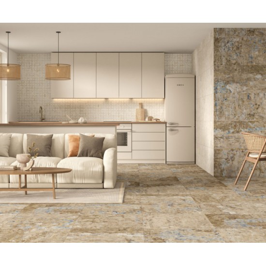 Πλακάκι Evoke Blue Natural Rectificado 60Χ120 Ματ Aparici