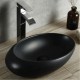 Επικαθήμενος Νιπτήρας Πορσελάνης 49x30cm Ceramita F285B Μαύρο Ματ Επικαθήμενος Νιπτήρας Πορσελάνης 49x30cm Ceramita F285B Μαύρο Ματ