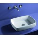 Επικαθήμενος Νιπτήρας Πορσελάνης 47x35,5cm Ceramita F602 Λευκό Επικαθήμενος Νιπτήρας Πορσελάνης 47x35,5cm Ceramita F602 Λευκό