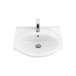 Ένθετος Νιπτήρας Επίπλου Μπάνιου 45X38cm Creavit Smile ET045 Λευκός