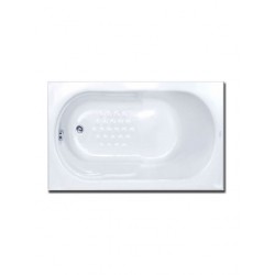 Ορθογώνια Μπανιέρα Ακρυλική Gloria 524 Sanitec 105x70x60cm