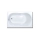 Ορθογώνια Μπανιέρα Ακρυλική Gloria 524 Sanitec 105x70x60cm Ορθογώνια Μπανιέρα Ακρυλική Gloria 524 Sanitec 105x70x60cm