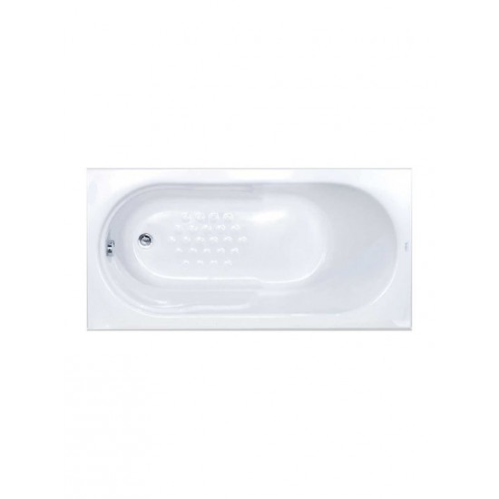 Ορθογώνια Μπανιέρα Ακρυλική Gloria 517 Sanitec 160x70x60cm Ορθογώνια Μπανιέρα Ακρυλική Gloria 517 Sanitec 160x70x60cm