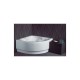 Μπανιέρα Γωνιακή Ακρυλική Samantha 501 Sanitec 105x105x50cm Μπανιέρα Γωνιακή Ακρυλική Samantha 501 Sanitec 105x105x50cm