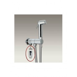 Επιτοίχιο Σετ Μπιντέ La Torre Flush 2 E136005-100 Χρωμέ