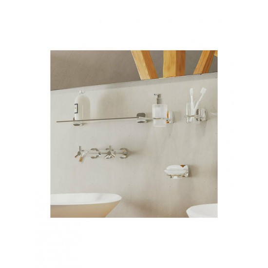 Επίτοιχη Ποτηροθήκη Geesa Standard - Hotelia Chrome 2402 Χρωμέ Επίτοιχη Ποτηροθήκη Geesa Standard - Hotelia Chrome 2402 Χρωμέ