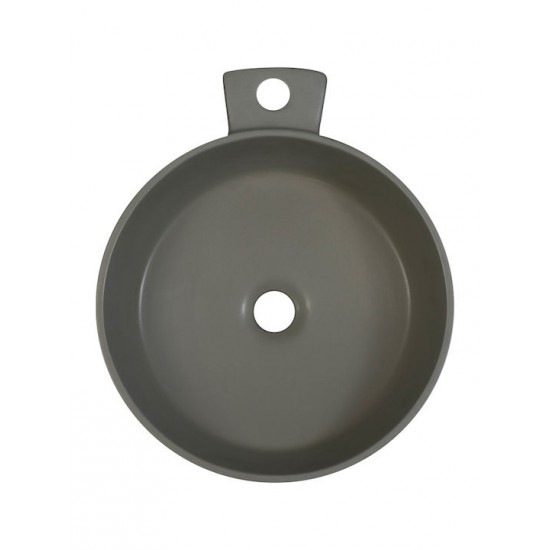 Επικαθήμενος Νιπτήρας Μπάνιου Φ44 Adamidis Cupa 44M 1050410708 Ανθρακί