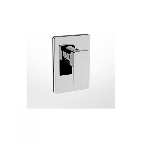 Μίκτης Εντοιχισμού 1 Εξόδου La Torre Profili Plus Chrome 45051-100 Χρωμέ Μίκτης Εντοιχισμού 1 Εξόδου La Torre Profili Plus Chrome 45051-100 Χρωμέ
