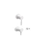 Μίκτης Εντοιχισμού 3 εξόδων La Torre New Tech White Matt 12151N-300