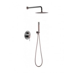 Μίκτης Εντοιχισμού 2 Εξόδων IMEX LINE GPD038/GC Γκρι Ματ/ Σαμπανιζέ