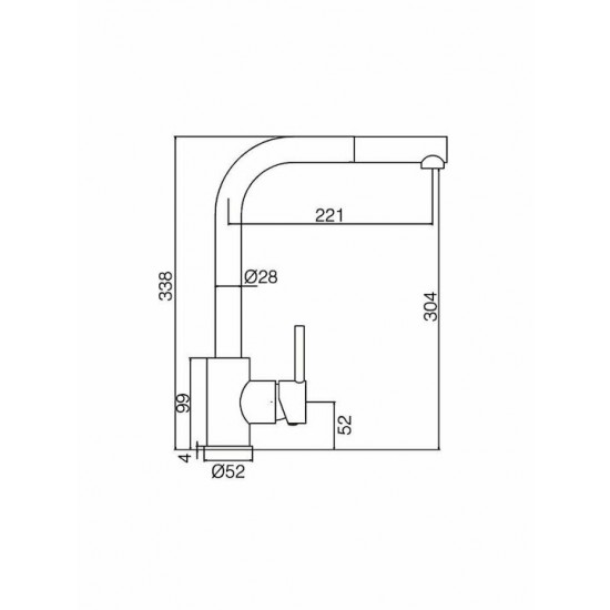 Μπαταρία Κουζίνας IMEX Moscu Ανοξείδωτη S316 GCE006/AC Μπαταρία Κουζίνας IMEX Moscu Ανοξείδωτη S316 GCE006/AC