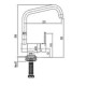 Μπαταριά Κουζίνας Tema Green Σπαστή 67005 Inox Mat