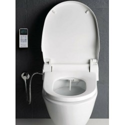 Λεκάνη Δαπε΄δου GSI Pura Swirl Υ.Π. 8820-300 + 6035RU 50 εκ. με Κάλυμμα USPA White