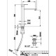 Μπαταρία Νιπτήρα Ψηλή Demm New Loba 9514 Inox Μπαταρία Νιπτήρα Ψηλή Demm New Loba 9514 Inox