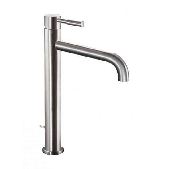 Μπαταρία Νιπτήρα Ψηλή La Torre New Tech 12507-110 Inox με Βαλβίδα Κλικ-Κλακ για Επιτραπέζιο Νιπτήρα Μπαταρία Νιπτήρα Ψηλή La Torre New Tech 12507-110 Inox με Βαλβίδα Κλικ-Κλακ για Επιτραπέζιο Νιπτήρα