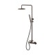 Στήλη Ντουζ 2 Εξόδων Armando Vicario Slim Black Brushed 500065-410 Στήλη Ντουζ 2 Εξόδων Armando Vicario Slim Black Brushed 500065-410
