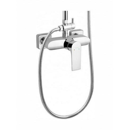 Στήλη Ντους με Μπαταρία 113cm Algeo Ferro NP74-BAQ7U Χρωμέ