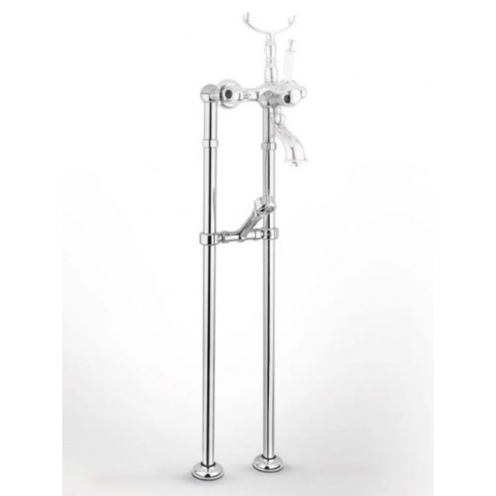 Μπαταρία Μπανιέρας Πλήρες Σετ Με Πόδια Παροχης Chrome Bugnatese Oxford 19642-100 + 6300-100 Χρωμέ Μπαταρία Μπανιέρας Πλήρες Σετ Με Πόδια Παροχης Chrome Bugnatese Oxford 19642-100 + 6300-100 Χρωμέ