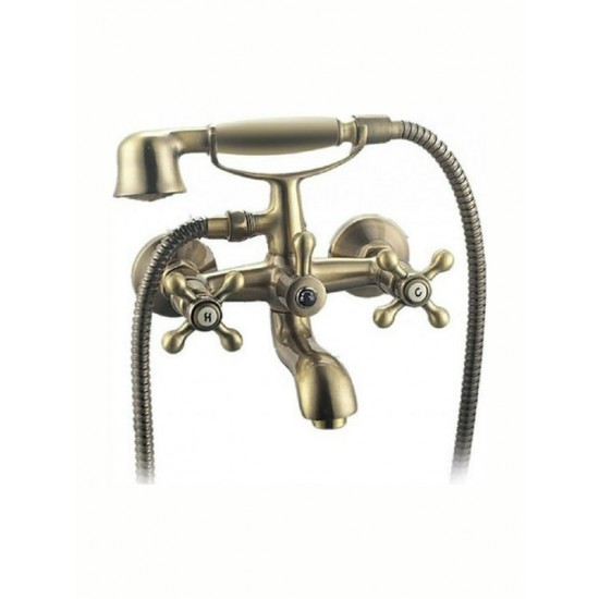 Μπαταρία Λουτρού Bronze Brava Retro 26-7401/2 Ideal by Viospiral Μπαταρία Λουτρού Bronze Brava Retro 26-7401/2 Ideal by Viospiral